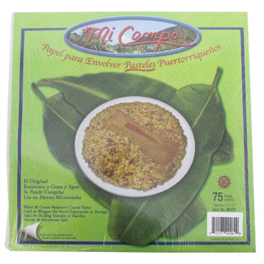 hoja de pasteles puertorriquenos