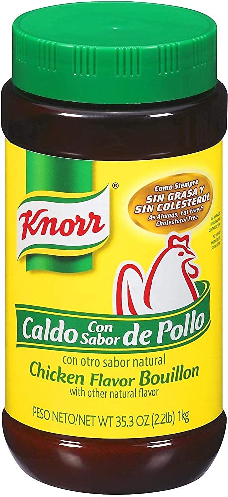 KNORR CALDO SABOR DE POLLO EN POLVO 2.5 LB