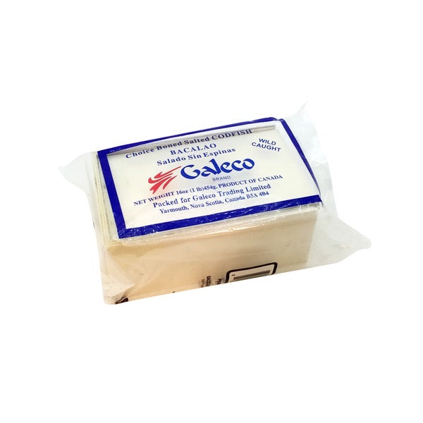 BACALAO 100% Pesca buena genuino SIN ESPINAS 1 LB