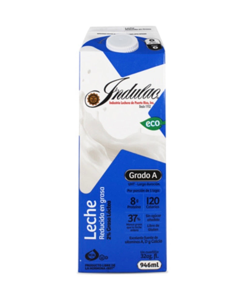 LECHE INDULAC ENTERA UHT 32 OZ – El Colmadito Criollo