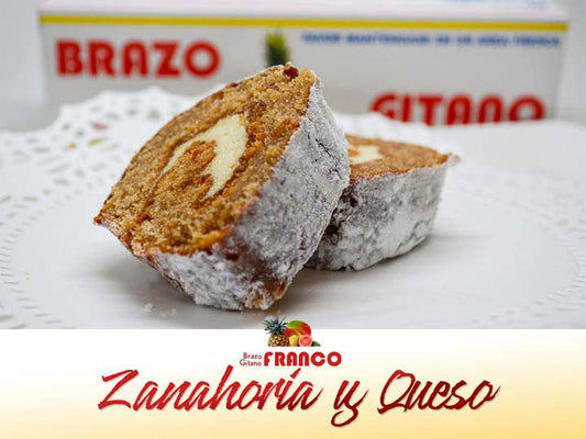 Brazo Gitano Franco Zanahoria y queso